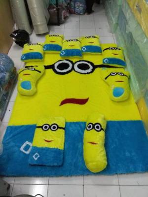 Karpet rasfur karakter Minion 01